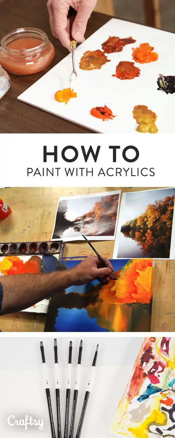 Easy Examples of Acrylic Painting For Beginners