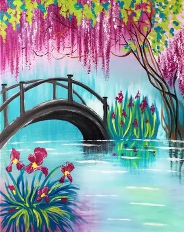 picture Scenery Easy Nature Painting Ideas analy lana