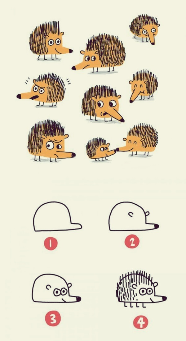 How to draw Cute Animals (47)