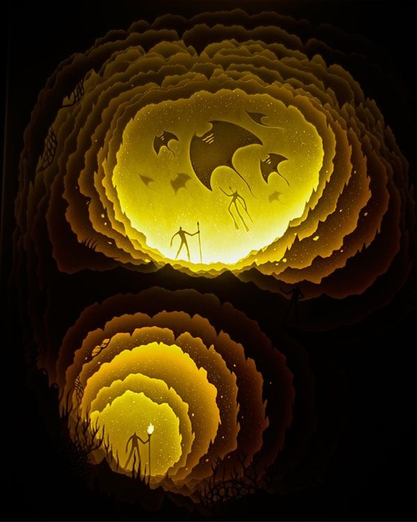 Beautiful Backlit Paper Art Ideas (20)