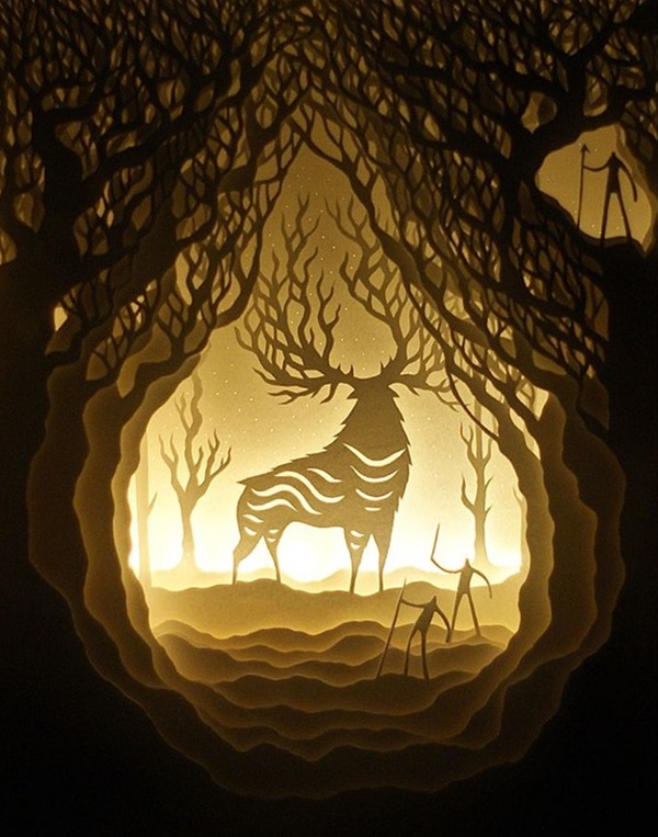 Beautiful Backlit Paper Art Ideas (25)