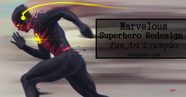 Marvelous Superhero Redesign Fan Art Examples (37)