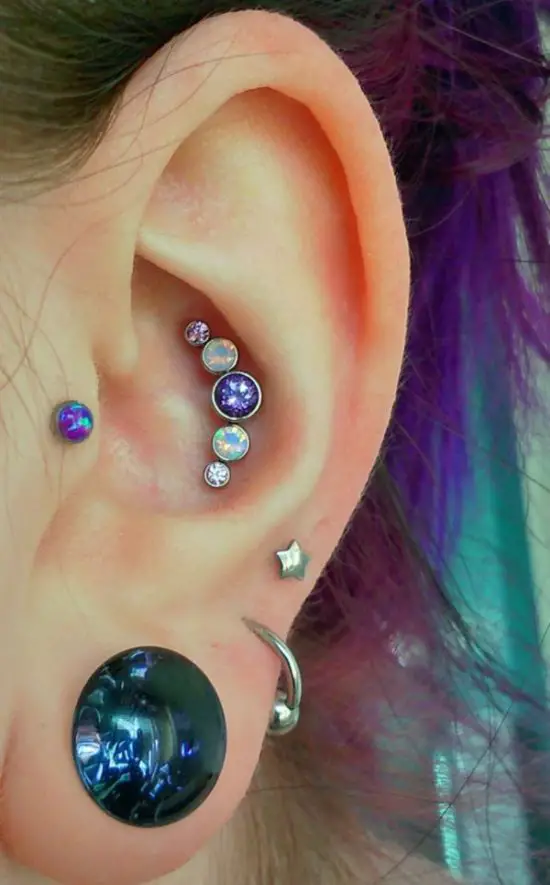 90 Insanely Examples of Cute Ear Piercing Greenorc