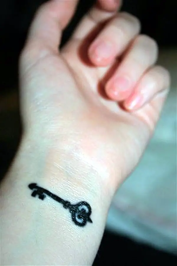 key tattoo - Google Search | ShopLook