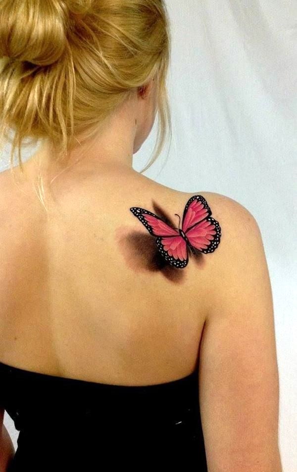 Butterfly Tattoos Designs for Girls (10)