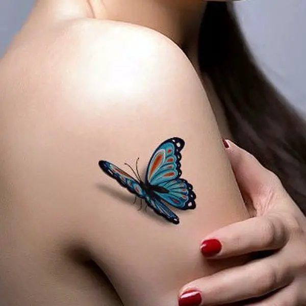 Butterfly Tattoos Designs for Girls (14)