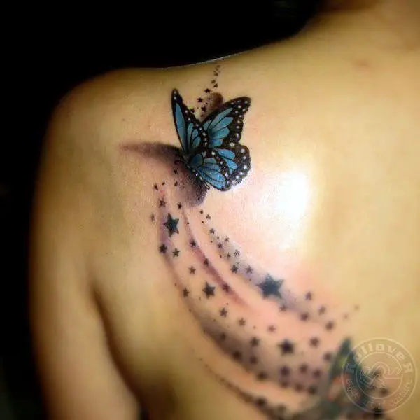 Butterfly Tattoos Designs for Girls (20)