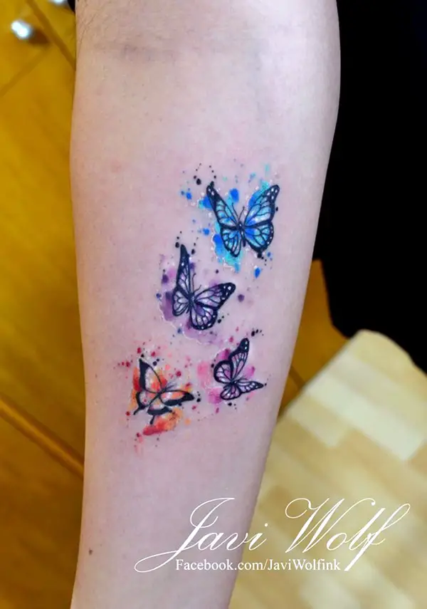 Butterfly Tattoos Designs for Girls (21)