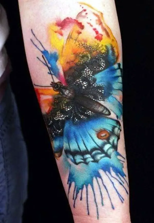 Butterfly Tattoos Designs for Girls (2)