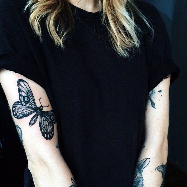Butterfly Tattoos Designs for Girls (8)