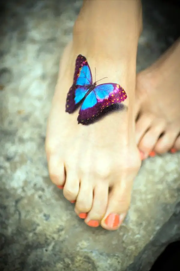 Butterfly Tattoos Designs for Girls (9)