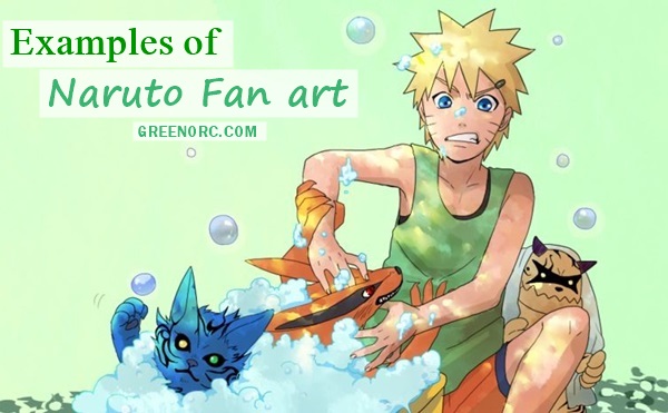 Examples of Naruto Fan art (1)