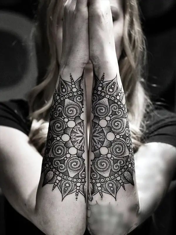 Forearm Mandala Tattoo by Artemiy TattooNOW