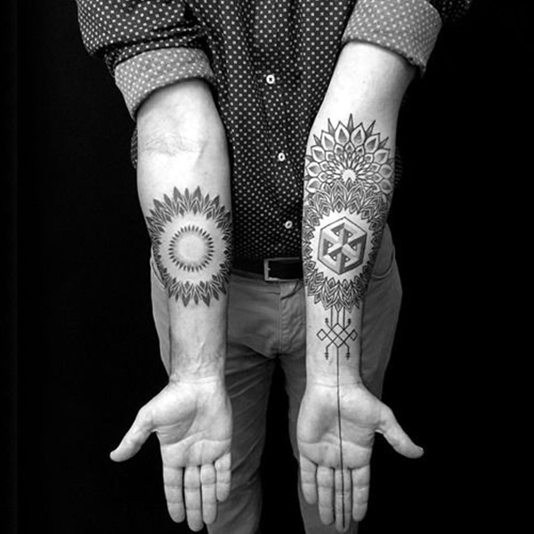 45 Mysterious Mandala Tattoo Designs - Greenorc