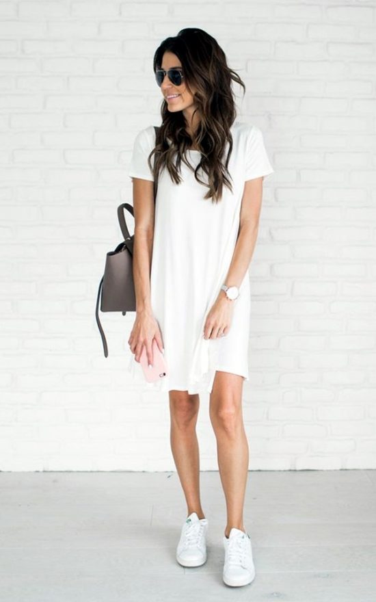 casual shoes to wear with a dress