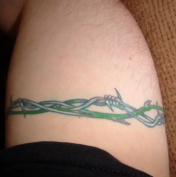 Barbed Wire Tattoo Meanings and 60 Awesome Ideas  InkMatch