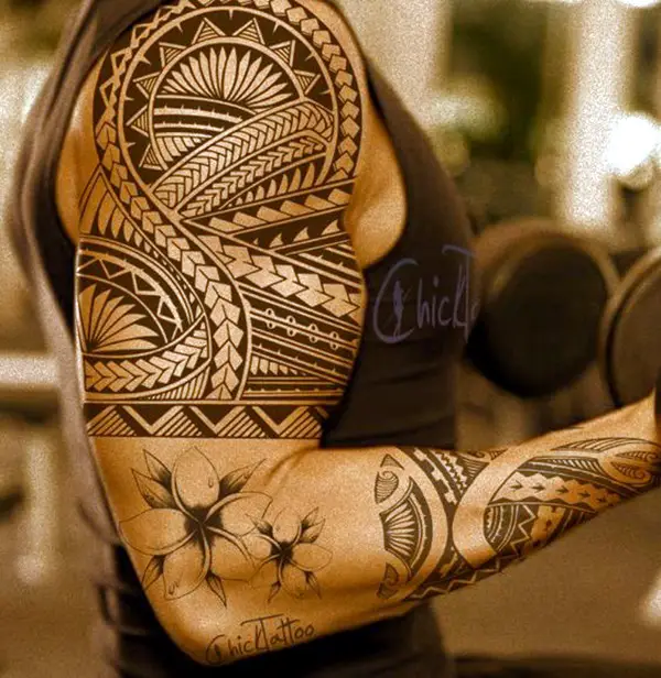 Masculine Armband Tattoo Designs for Men (28)