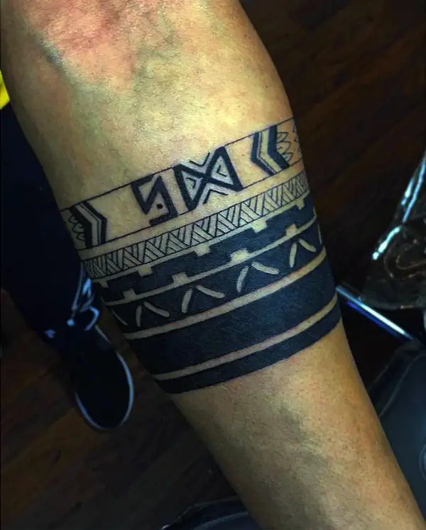 Masculine Armband Tattoo Designs for Men