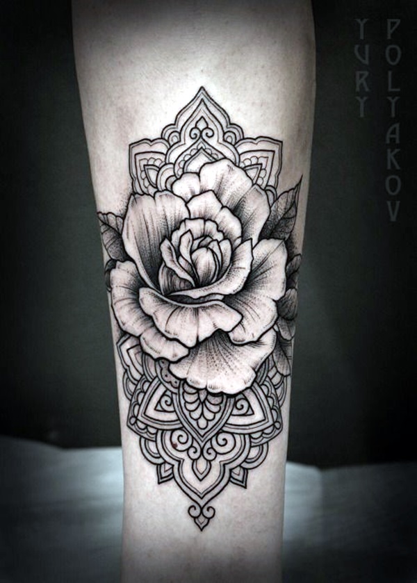 Floral Tattoo Ideas For Girls (11)
