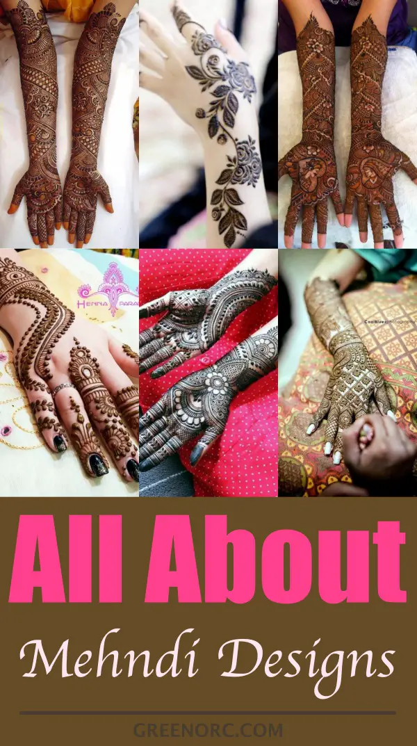 All About Mehndi Designs