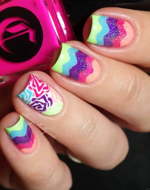 Splashy-Rainbow-Nail-Art-Ideas-to-Try-This-Year