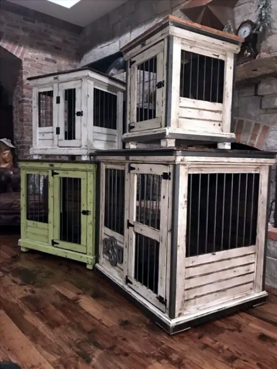 15 Fabulous DIY Dog Crate Ideas