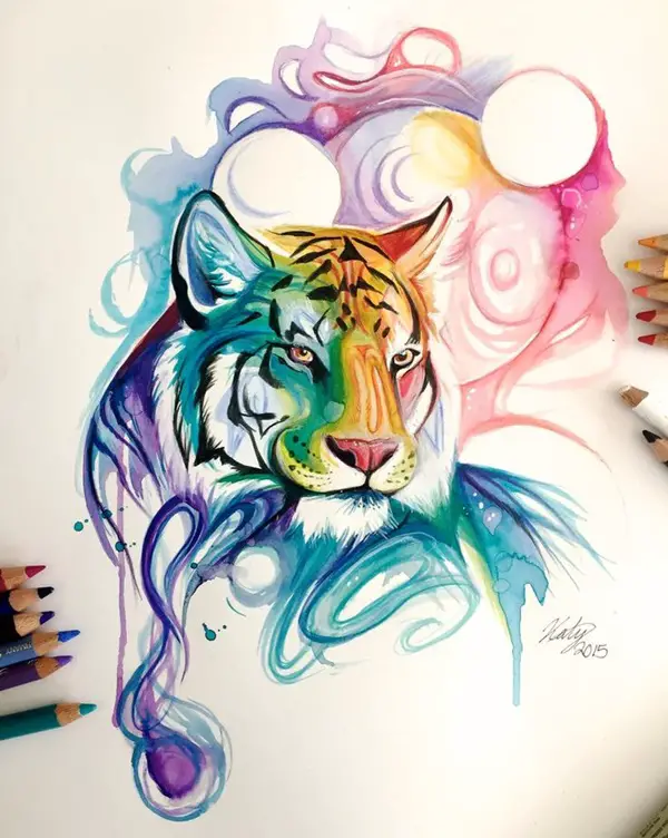 Adorable-Animal-Watercolor-Paintings