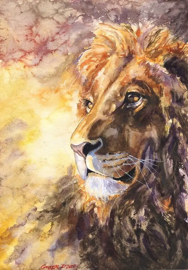 Adorable-Animal-Watercolor-Paintings