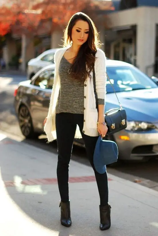 winter outfit office