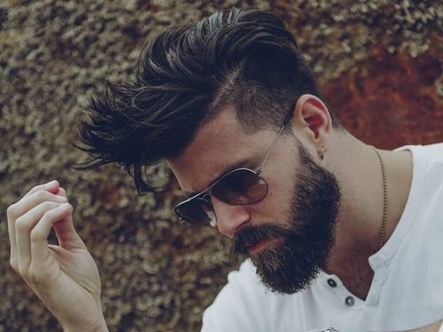 Sexy Hairstyles For Bearded Men