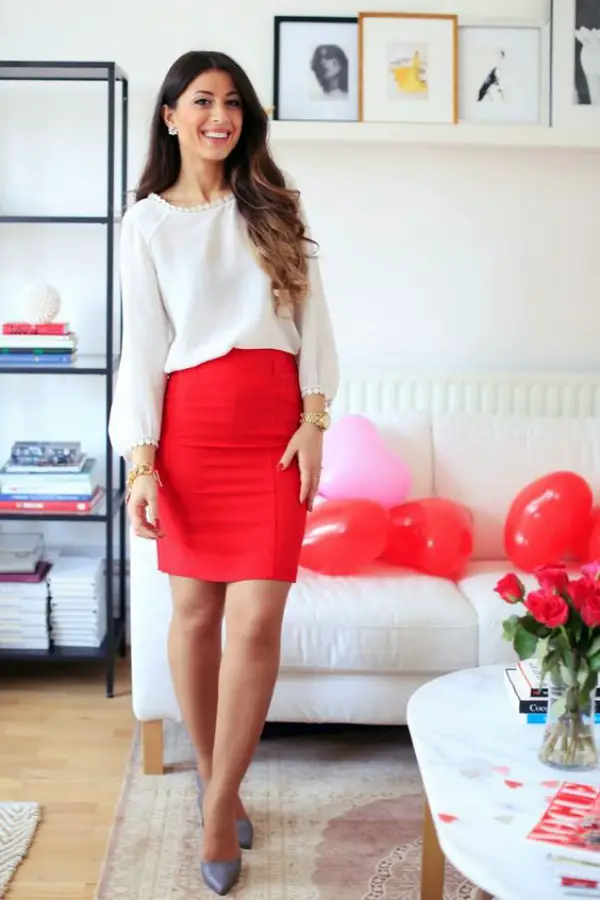 Lovely Valentines Day Outfit Ideas