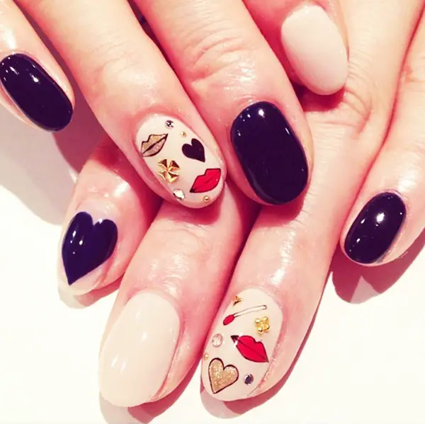 Perfect-Valentines-Day-Nail-Art-Designs