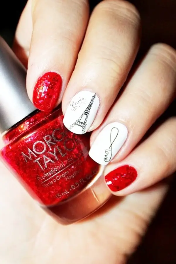 Perfect-Valentines-Day-Nail-Art-Designs