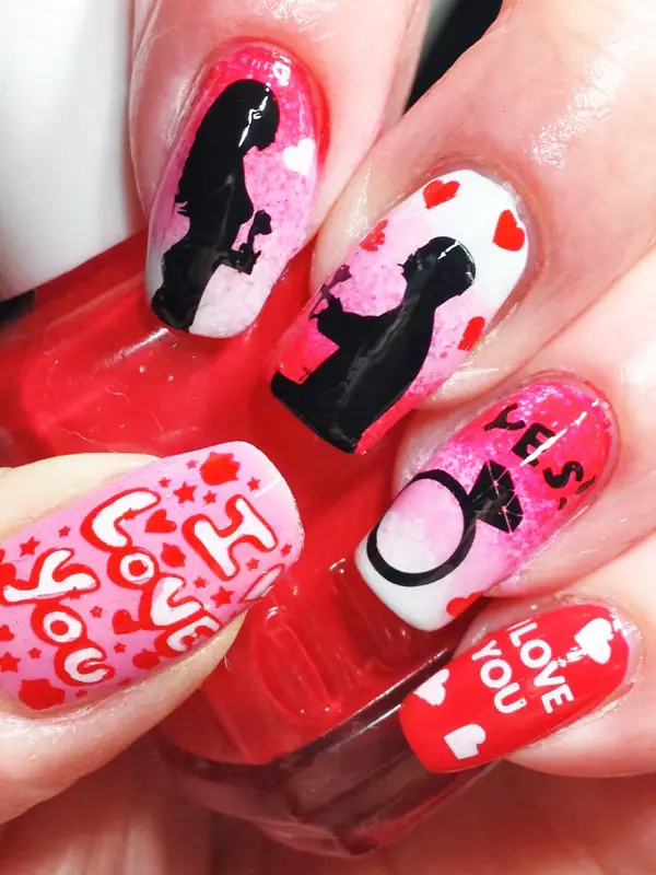 Perfect-Valentines-Day-Nail-Art-Designs