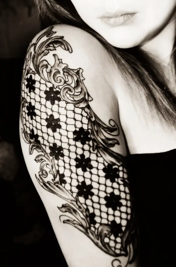 Cute-Sleeve-Tattoos-For-Girls