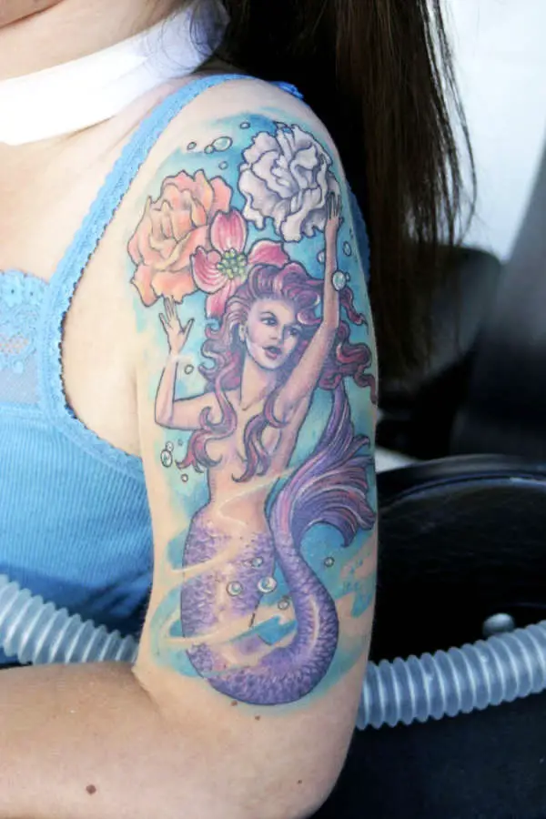 Cute-Sleeve-Tattoos-For-Girls