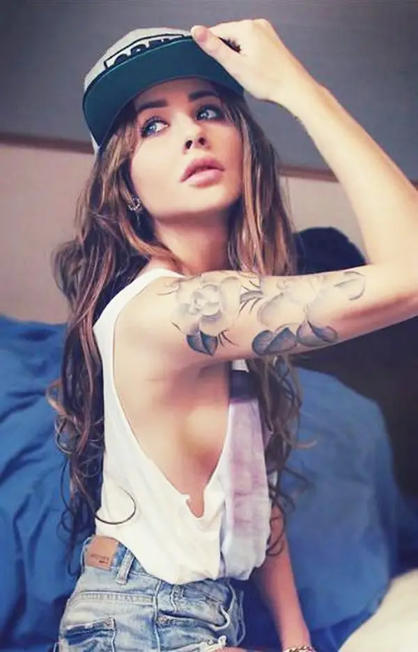 Cute-Sleeve-Tattoos-For-Girls