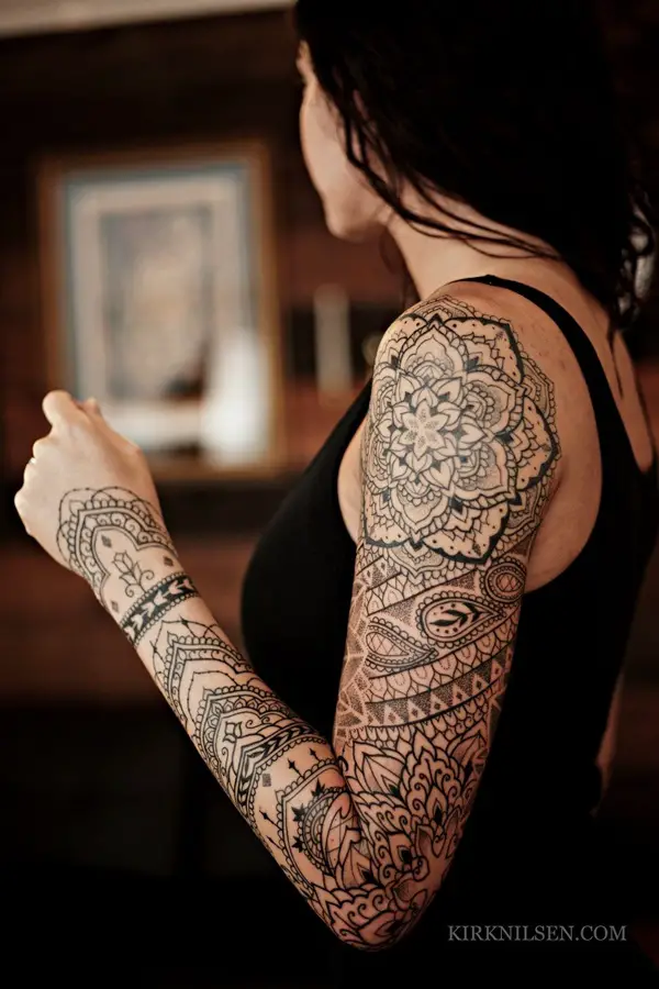 Cute-Sleeve-Tattoos-For-Girls