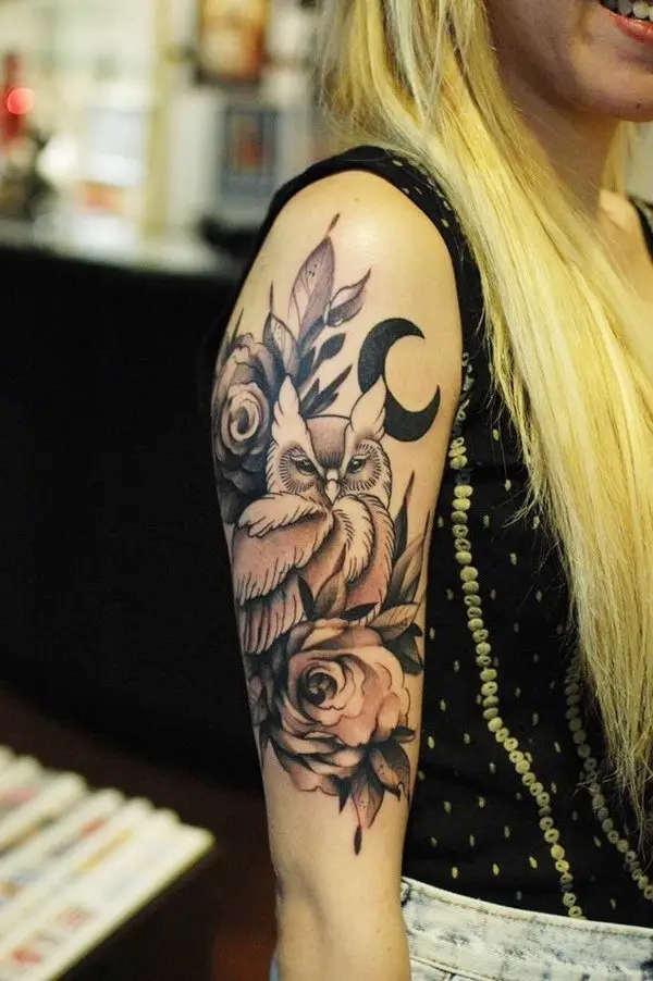 Cute-Sleeve-Tattoos-For-Girls