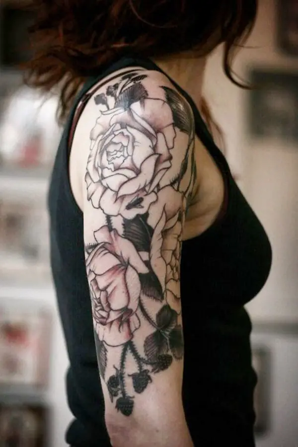 Cute-Sleeve-Tattoos-For-Girls