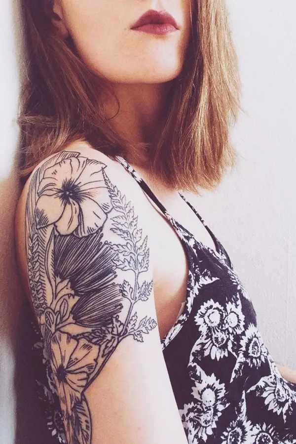 Cute-Sleeve-Tattoos-For-Girls