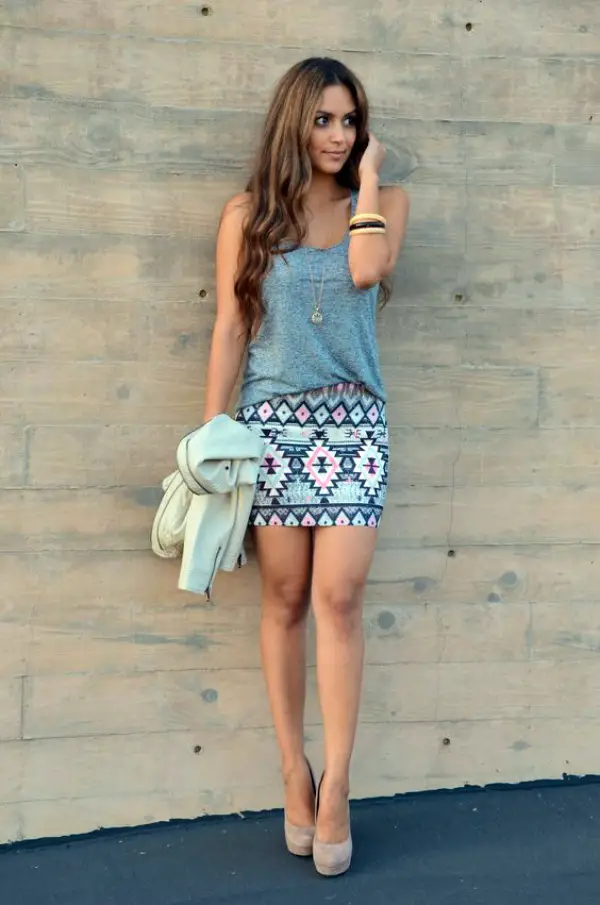 Cute Skirt Outfits to Wear This Summer