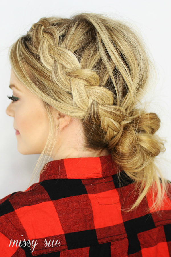 Cozy Braid Hairstyle For Party And Holidays