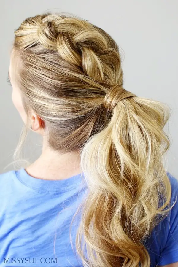 Cozy Braid Hairstyle For Party And Holidays