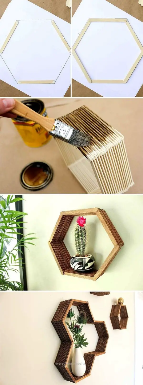 DIY Geometric Craft And Décor Ideas