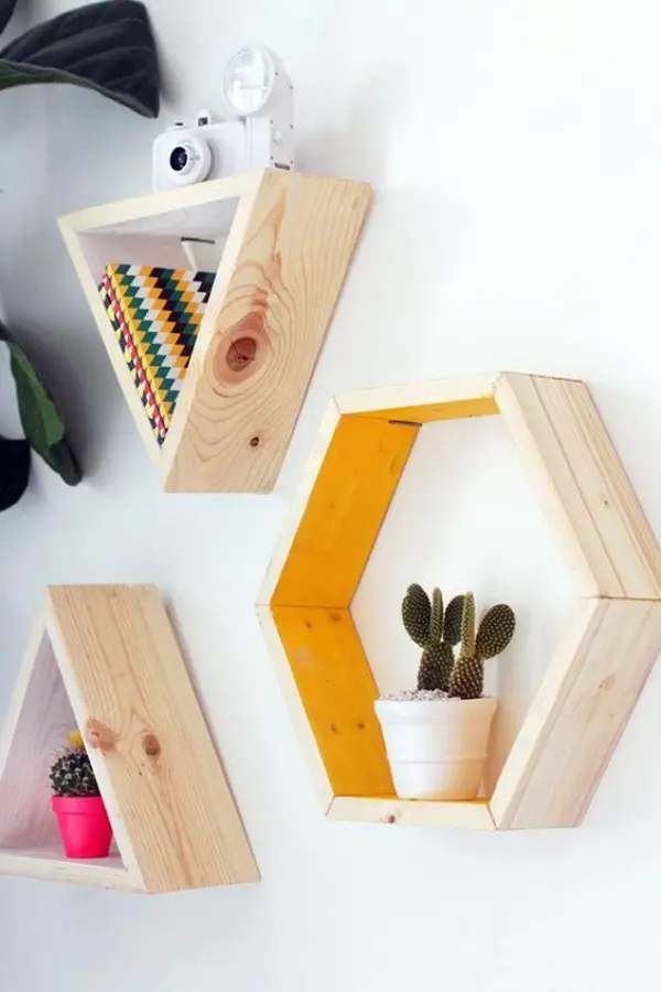 DIY Geometric Craft And Décor Ideas