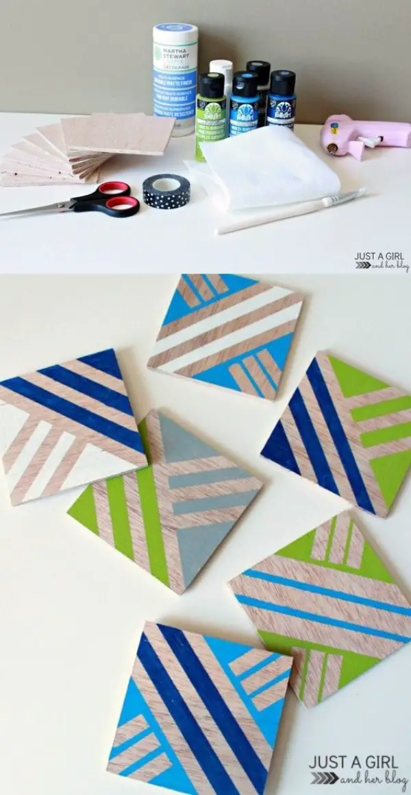 DIY Geometric Craft And Décor Ideas