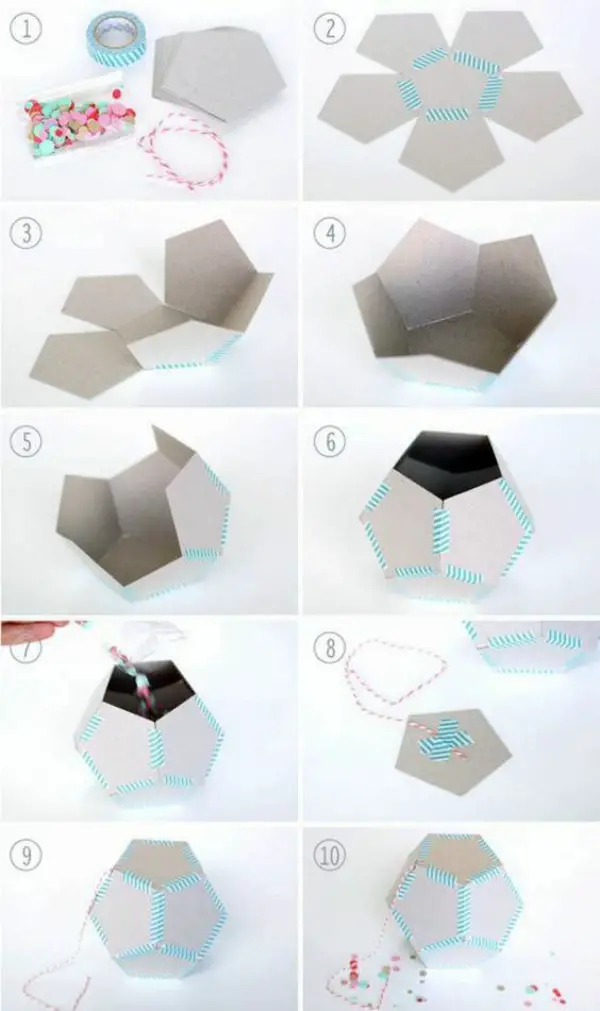DIY Geometric Craft And Décor Ideas
