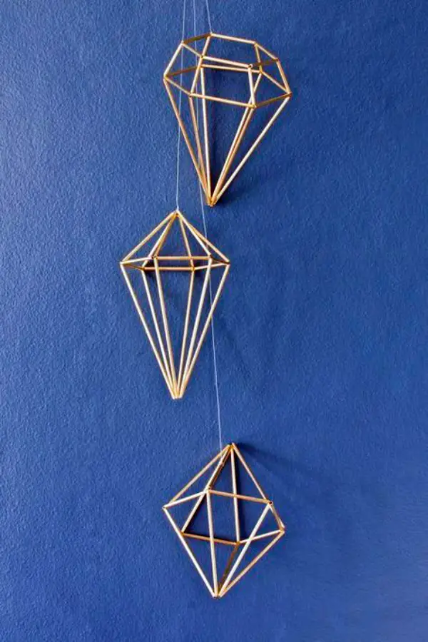 DIY Geometric Craft And Décor Ideas