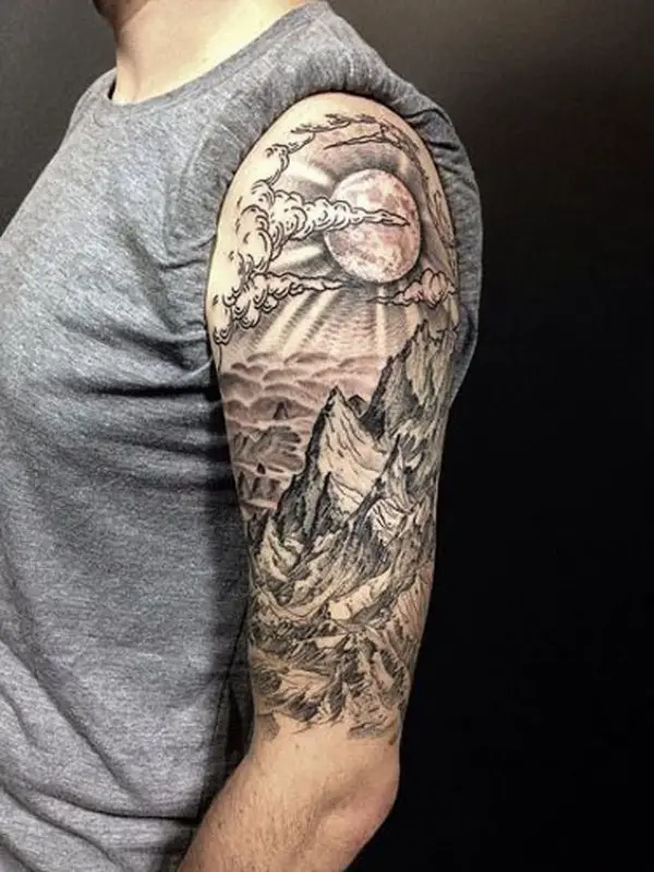 Deep-rooted Forest Tattoo Designs With Sophisticated Meaning